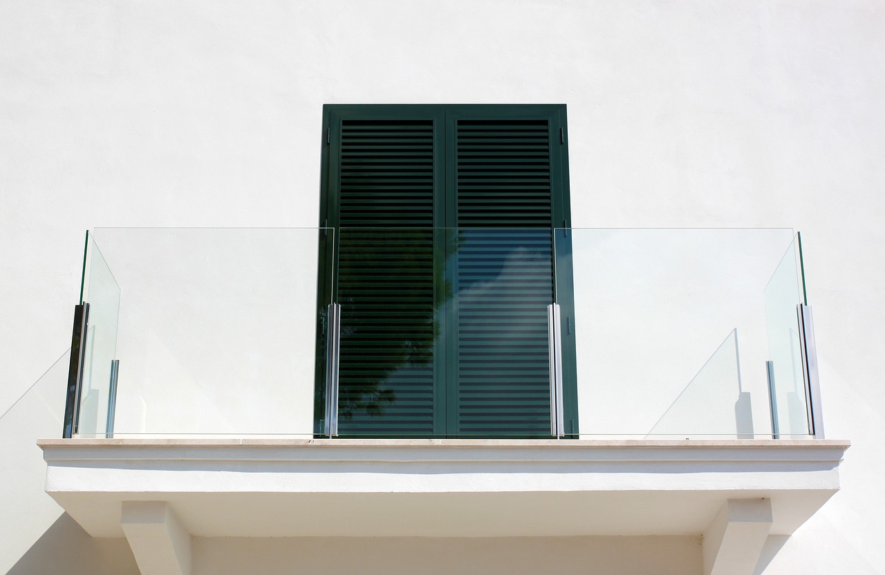 garde-corps en verre terrasse